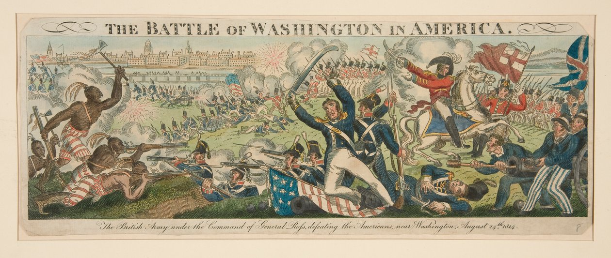 La Bataille de Washington en Amérique - Unknown