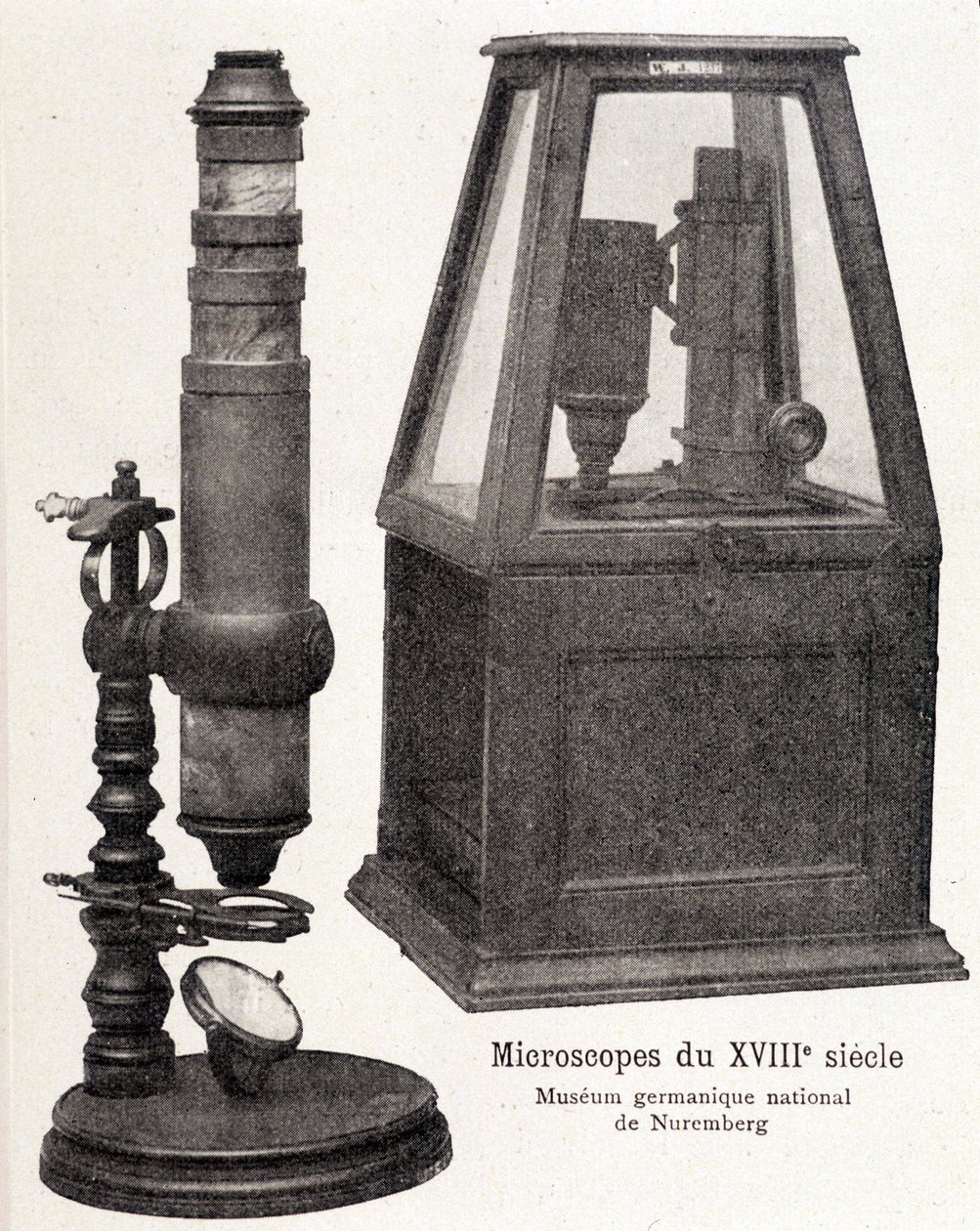 Microscopes du 18e siècle : Musée national germanique de Nuremberg - Unknown artist