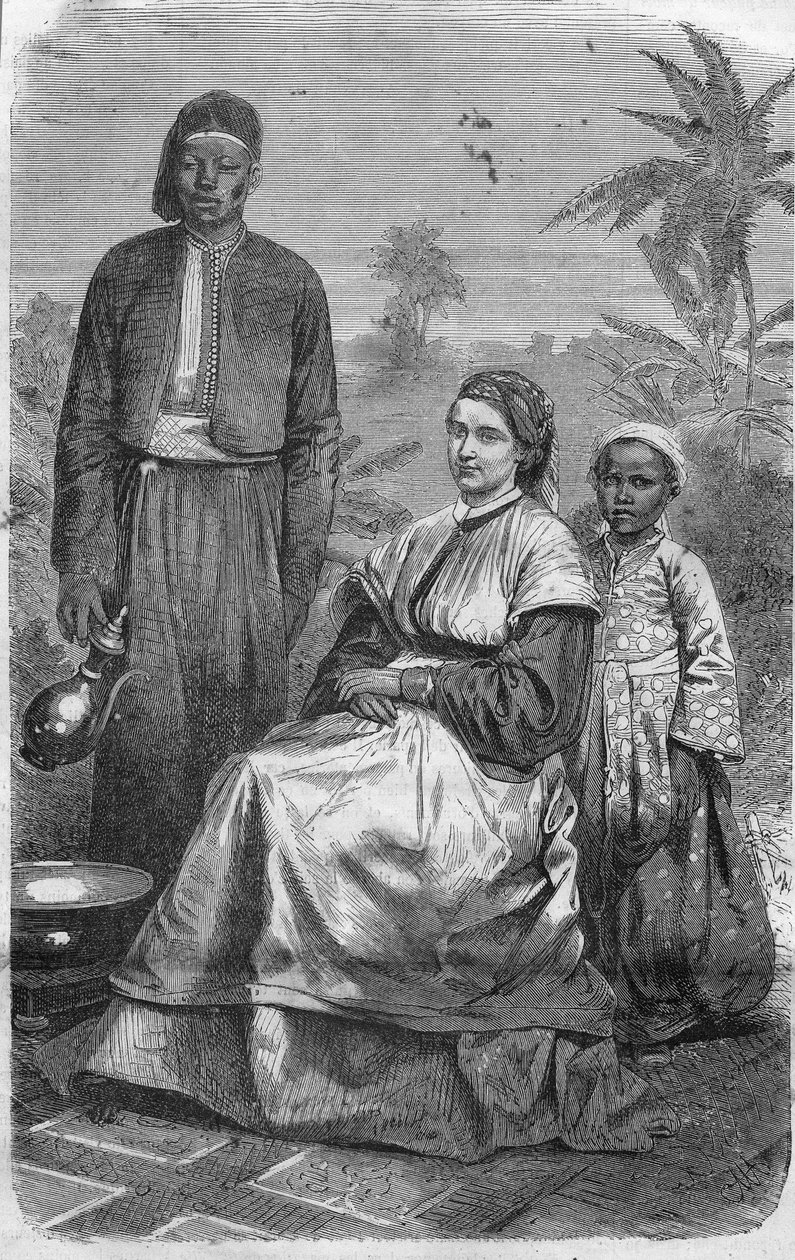 ALEXANDRINE PÉTRONELLA FRANCINA TINNE (1839-1869). Voyageuse néerlandaise, assassinée en Afrique centrale par les Touaregs. - Unknown artist