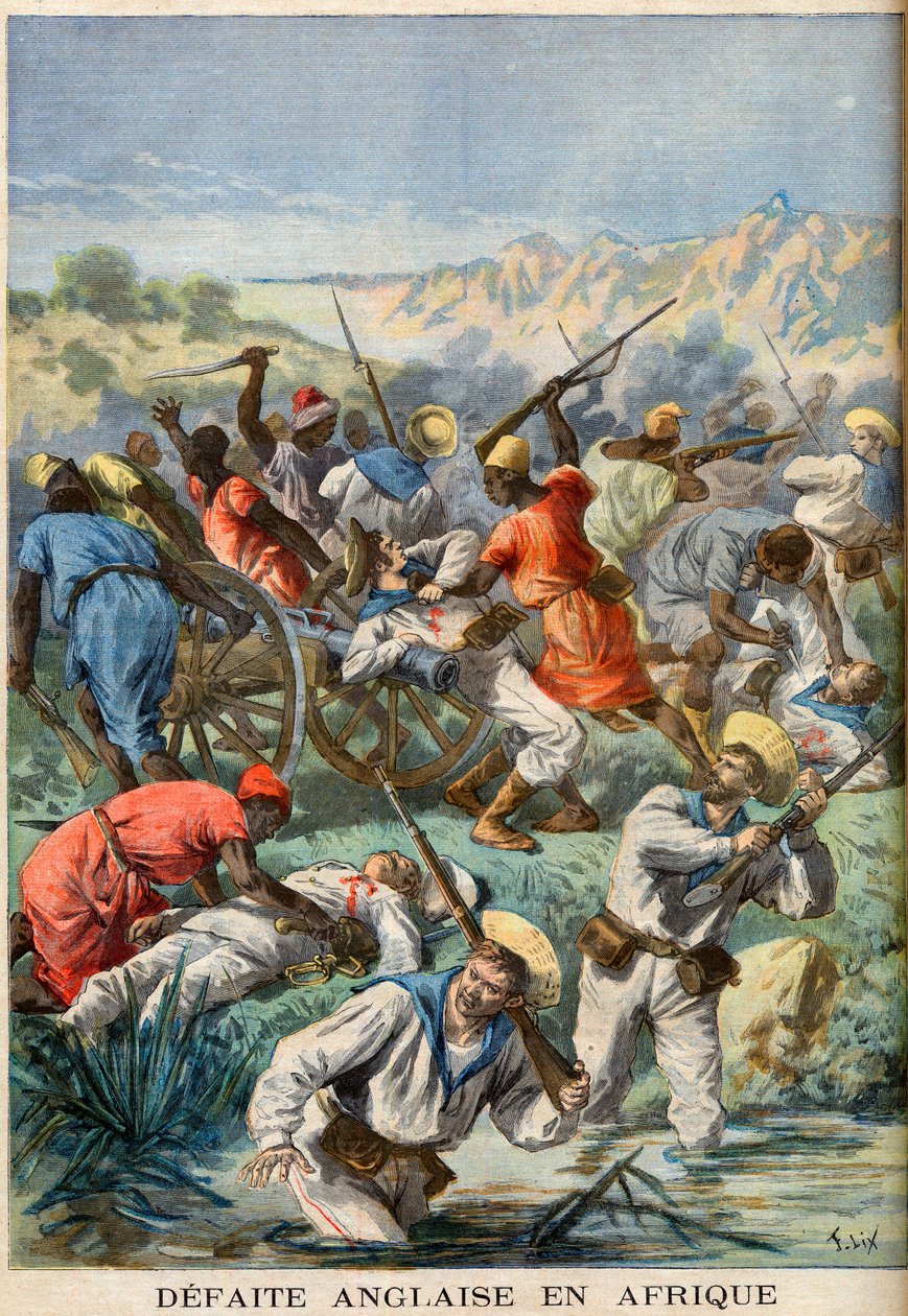 Une défaite britannique en Afrique - Unknown Artist