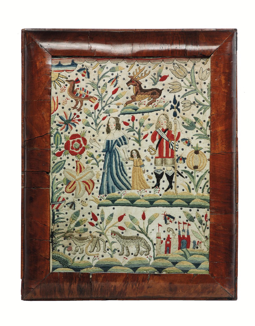 Une image de broderie William et Mary - Unknown artist