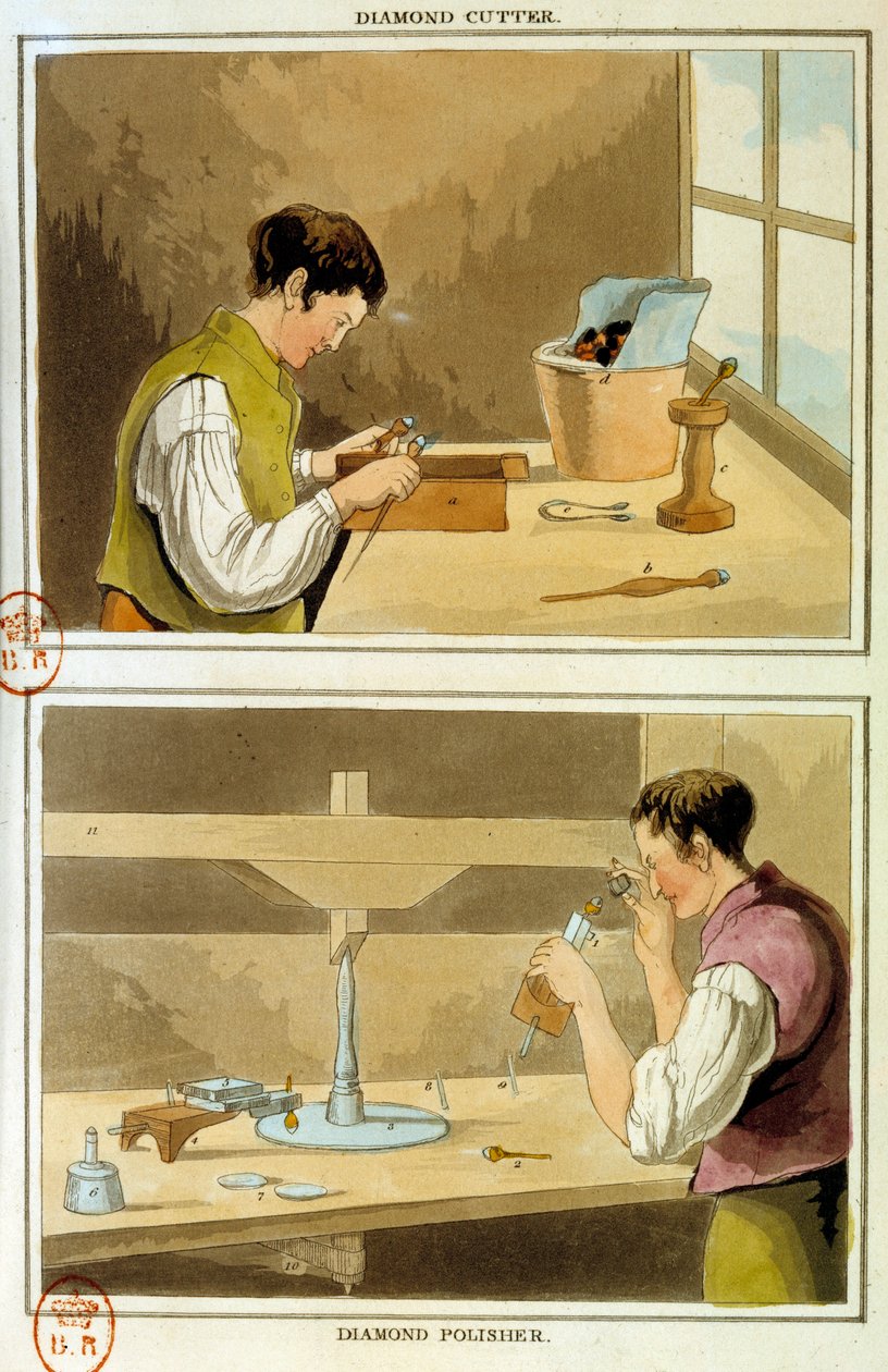 Un tailleur de diamants - Unknown artist