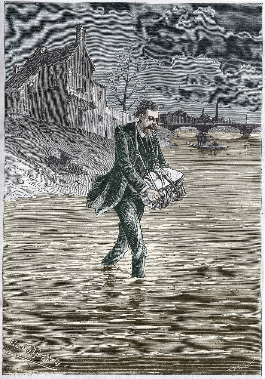 Un homme qui se tue en se jetant à l