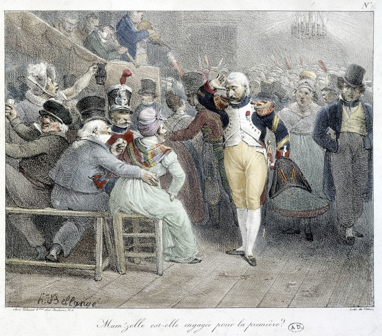 Un militaire invite une femme à danser : "Mam
