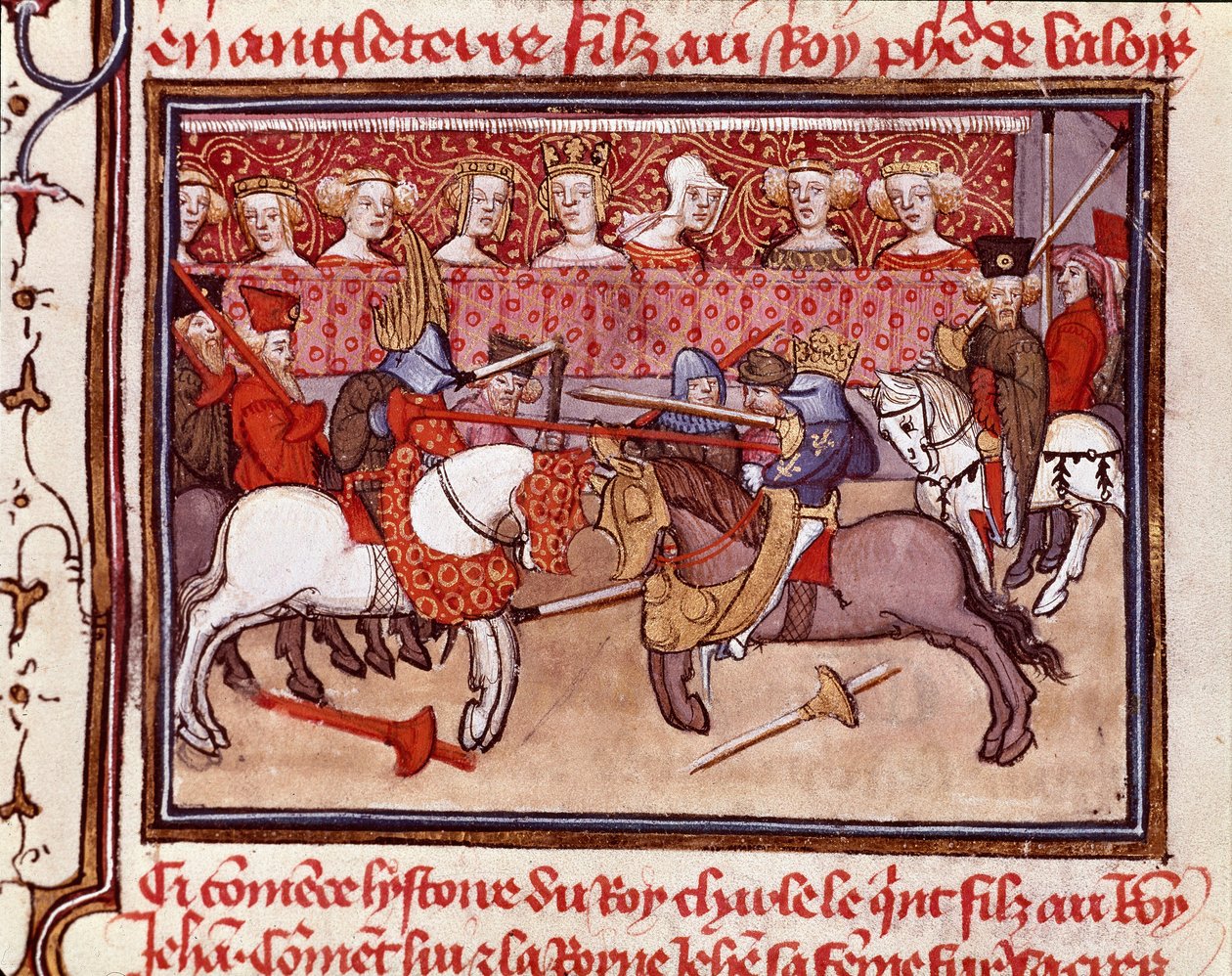Un tournoi de chevaliers à l