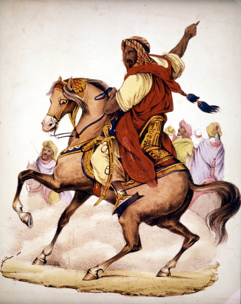 Abd El Kader (Abd El-Kader) (1807 - 1883), émir arabe d