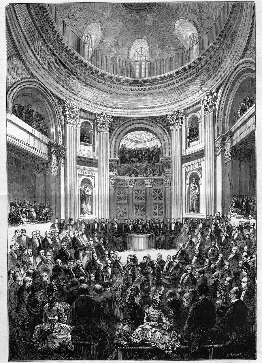 Académie française : réception d