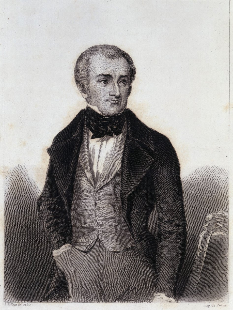 Adolphe Thiers (1797-1877) - gravure dans "Histoire de la vie politique et privée de Louis Philippe" - Unknown artist