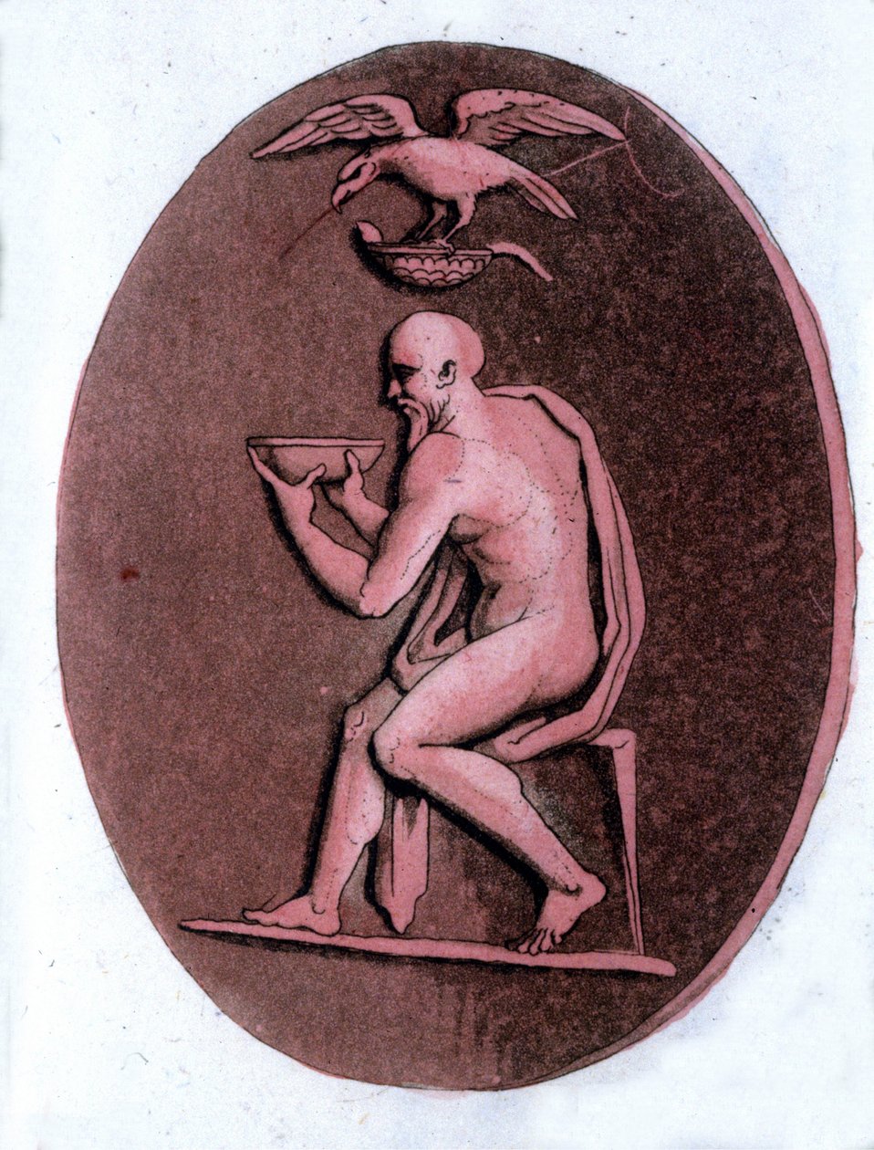 Eschyle (ca. 525-456 av. J.-C.), poète tragique grec - Unknown artist