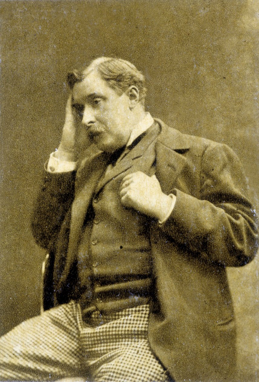 Alphonse Allais (1854 - 1905) - photo en 1895 - Unknown artist