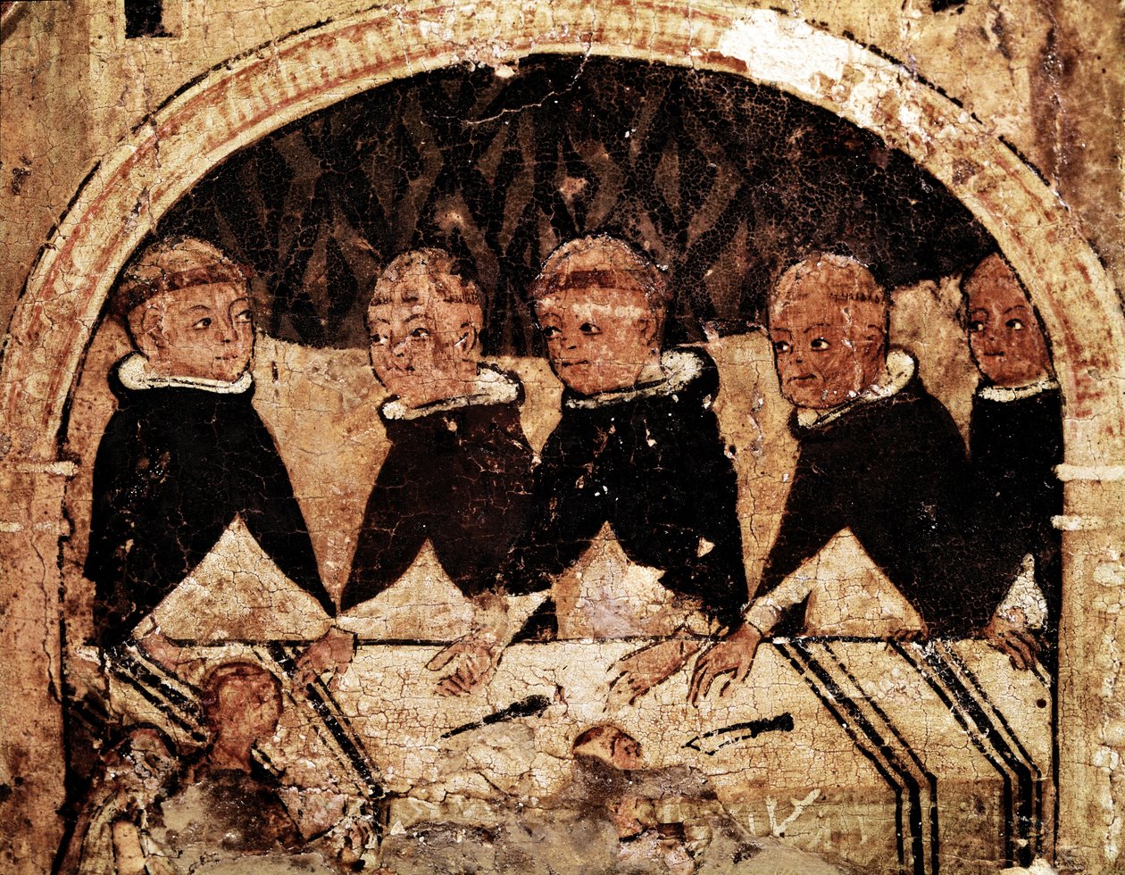 Retable de la vie de Saint Dominique de Guzman (1170-1221), fondateur de l
