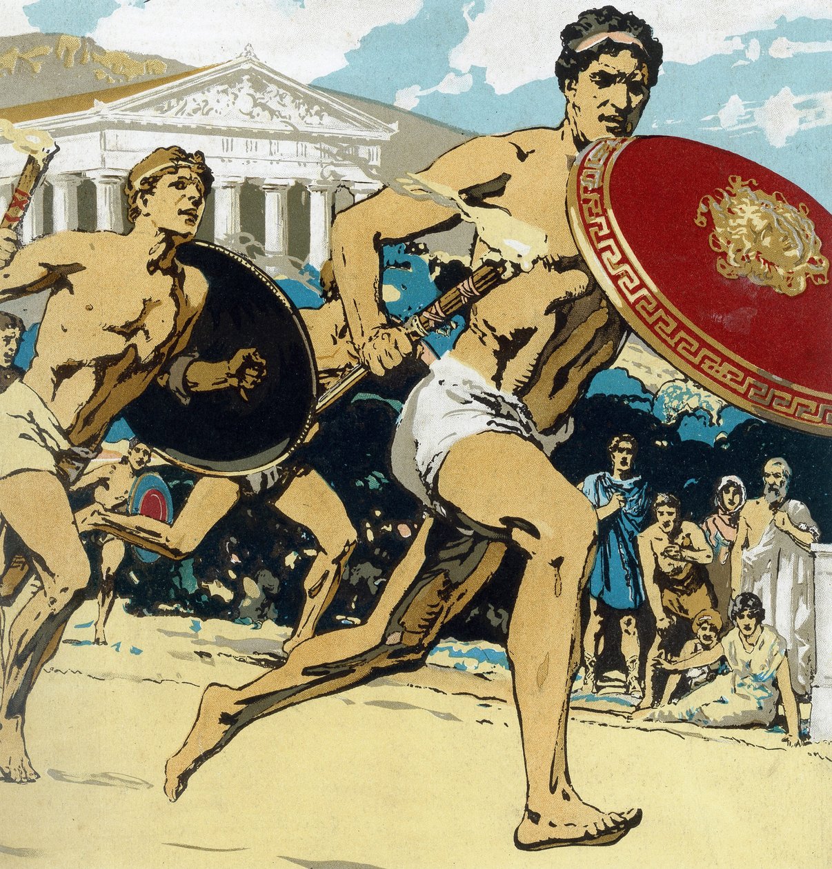 Jeux olympiques antiques - Unknown artist