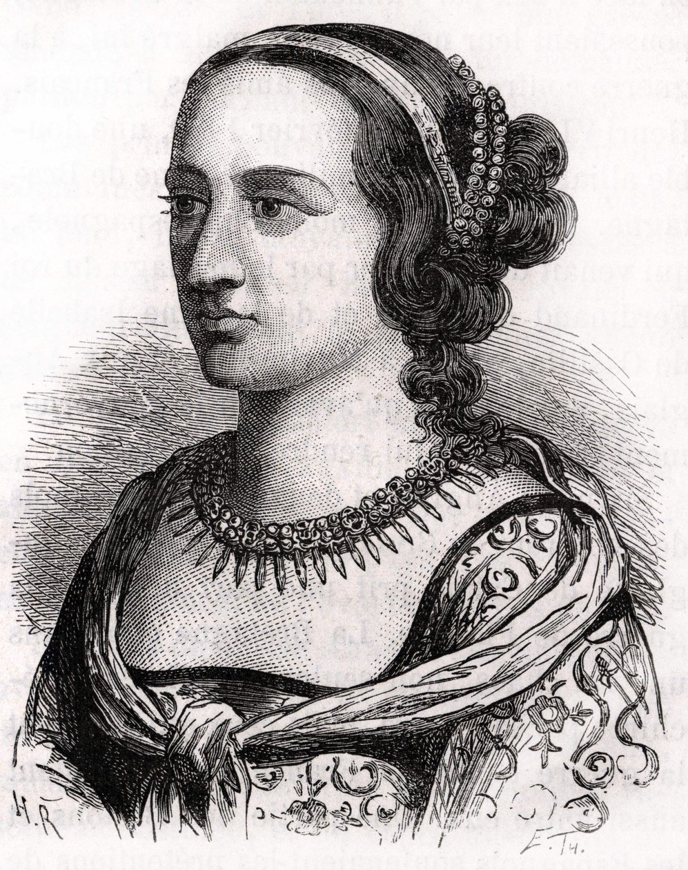 Anne de France, dite la Dame de Beaujeu (1461 - 1522). - Unknown artist