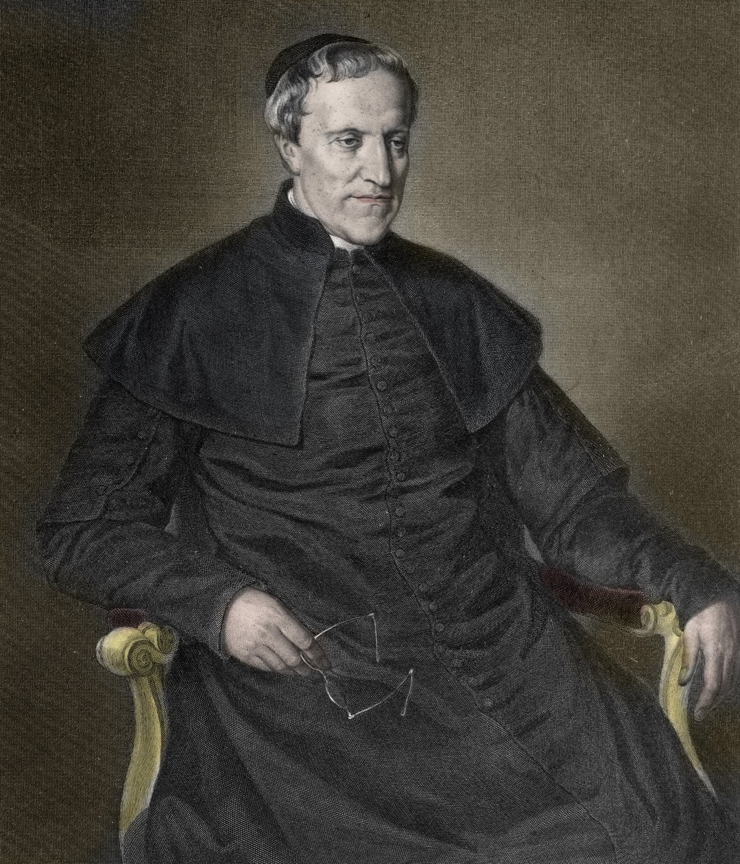 Portrait du prêtre et philosophe italien Antonio Rosmini Serbati (1797-1855) - Unknown artist