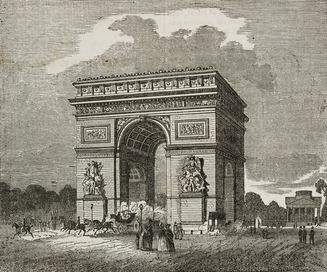 Arc de triomphe, Paris, France - Unknown artist