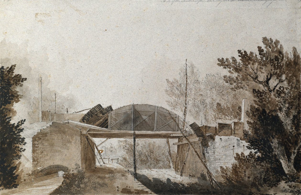 Arc du chemin de fer de Southampton sur la route de Chelsea - Unknown artist