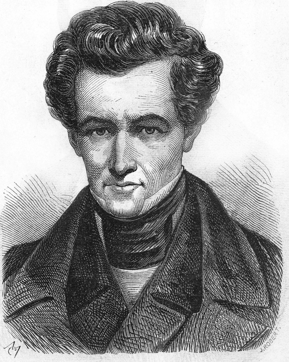 Armand Carrel (1800-1836), journaliste français - Unknown artist