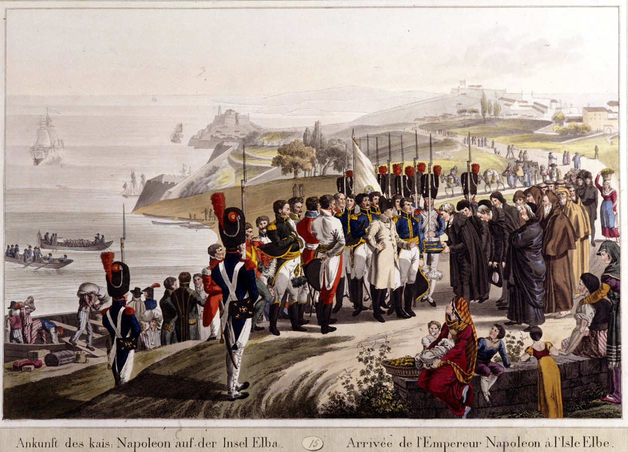 Arrivée de Napoléon à l