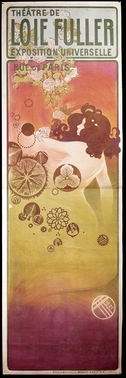 Art Nouveau : affiche pour le Théâtre de Loie Fuller - Unknown artist