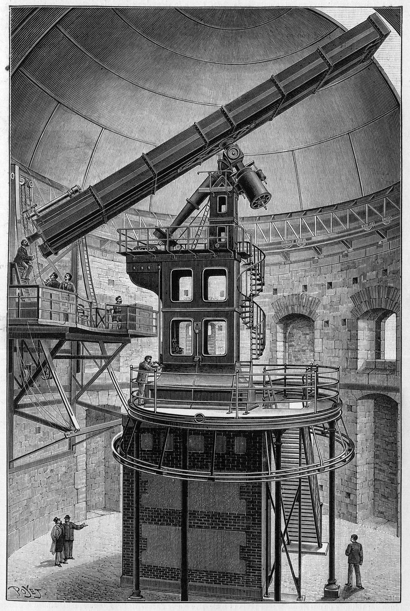 Lunettes astronomiques de M. Janssen, membre de l