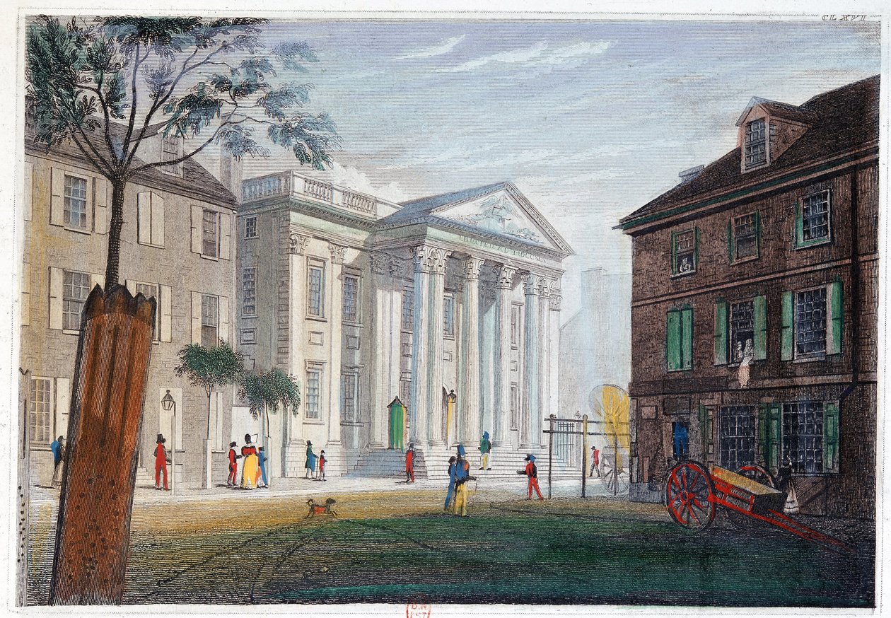 Banque à Philadelphie - Unknown artist
