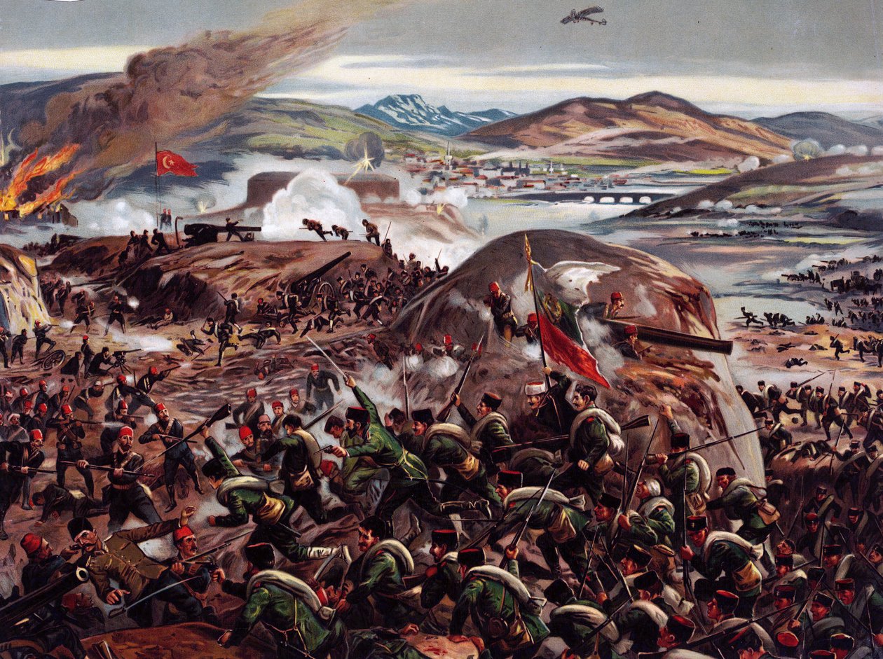 Bataille de Kirk Kilisse (bataille de Lozengrad) TÃ¼rkiye, 24 octobre - Unknown Artist