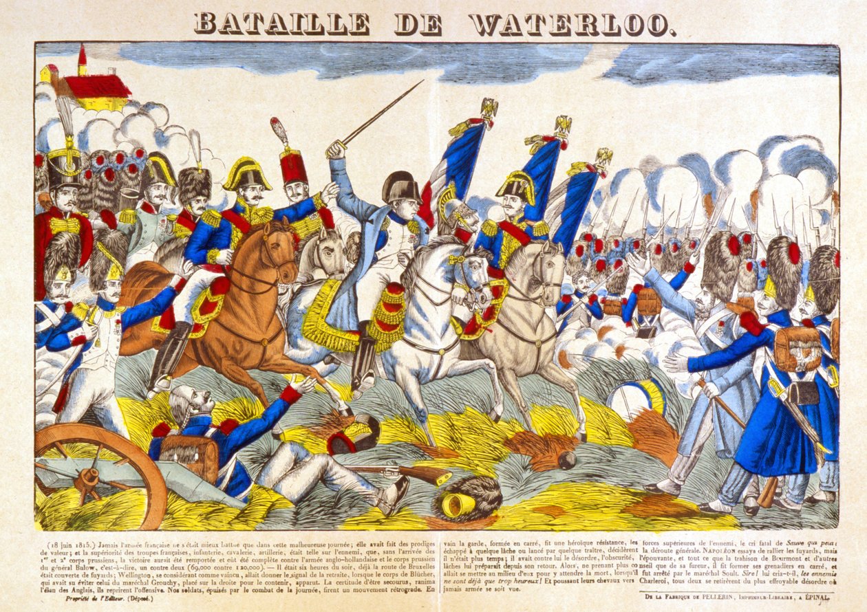 Bataille de Waterloo (1815) - Unknown artist