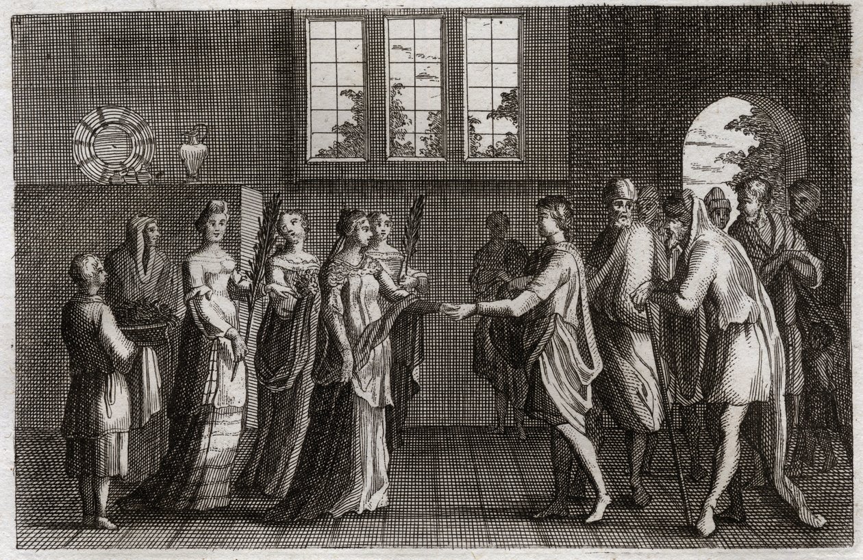 Bible de Royaumont, Ancien Testament : Mariage d