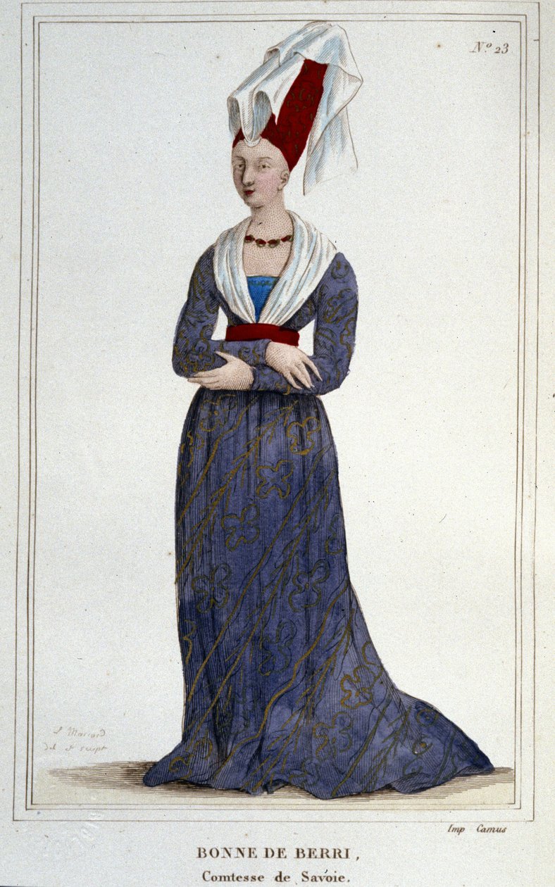 Bonne de Berry (1365-1435). Comtesse de Savoie - Unknown artist