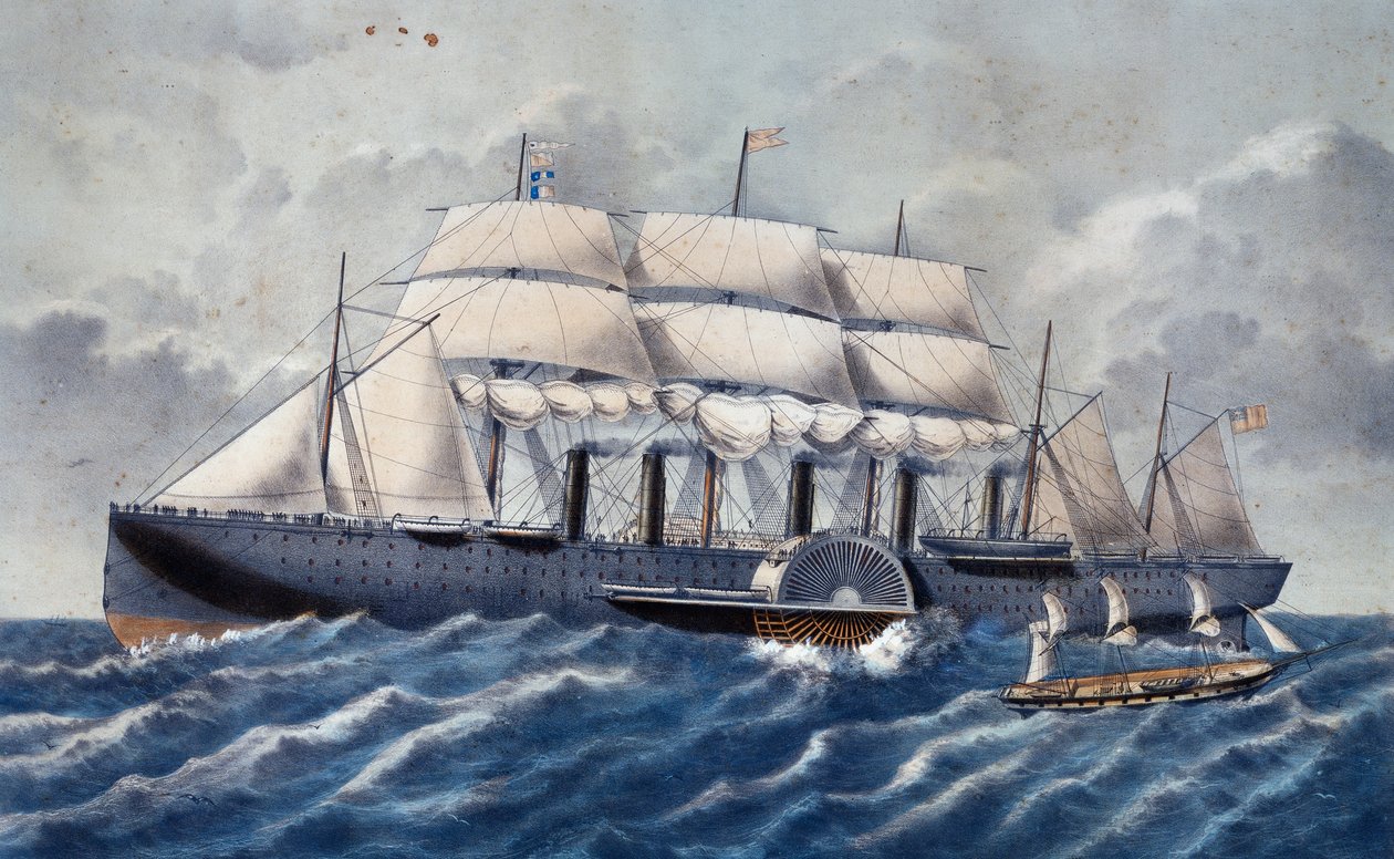 Paquebot britannique Great Eastern - Unknown artist