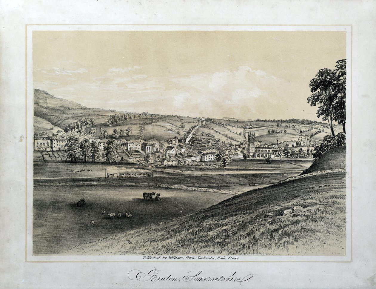 Bruton, Somersetshire - Unknown artist