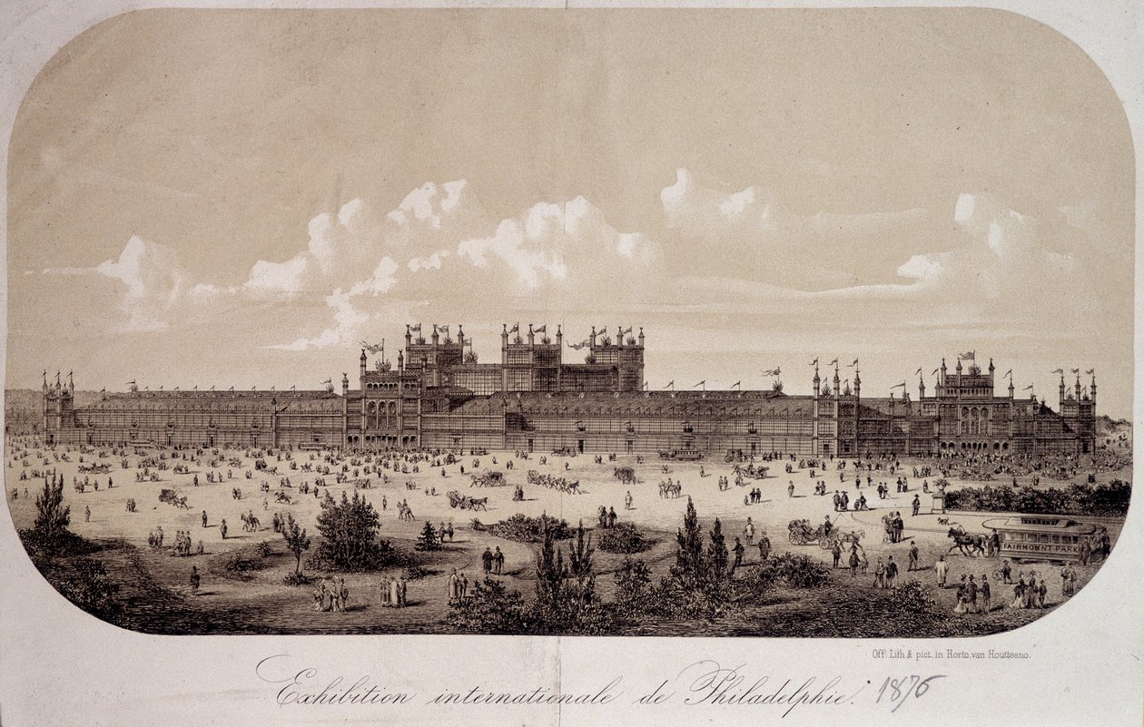 Bâtiment commémorant le centenaire de la fondation des États-Unis (1776-1876) à l