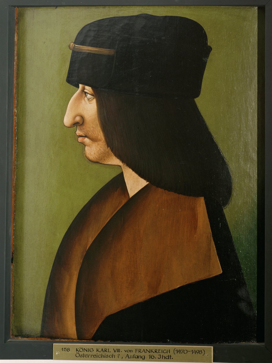 Charles VIII de France (peinture sur bois) - Unknown Artist