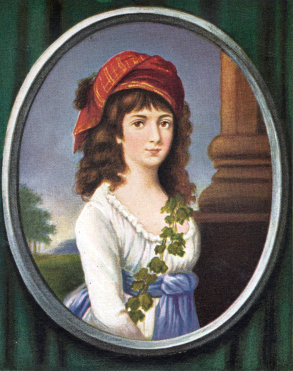 Portrait de Charlotte Corday - Unknown artist
