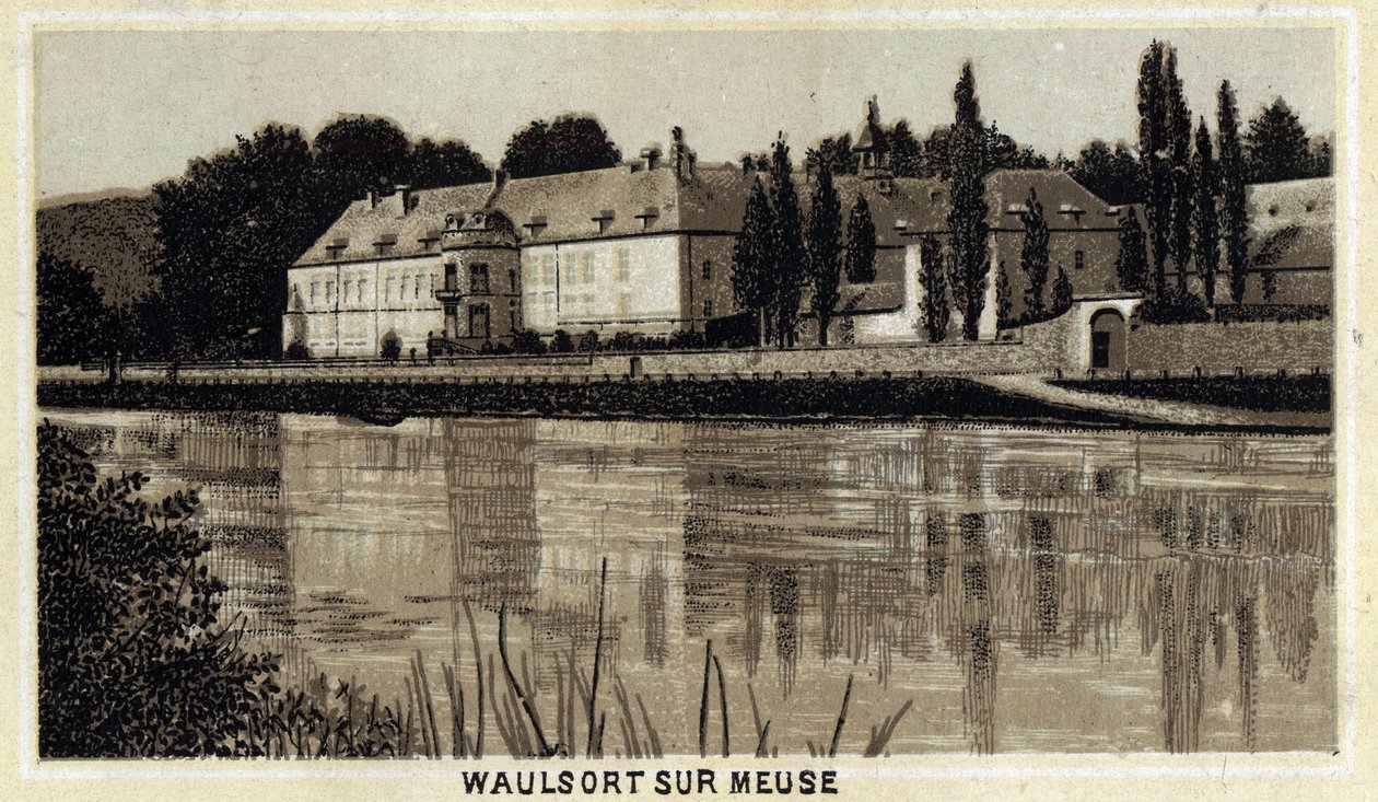 Château de Waulsort sur Meuse, Région wallonne, Belgique - Unknown artist
