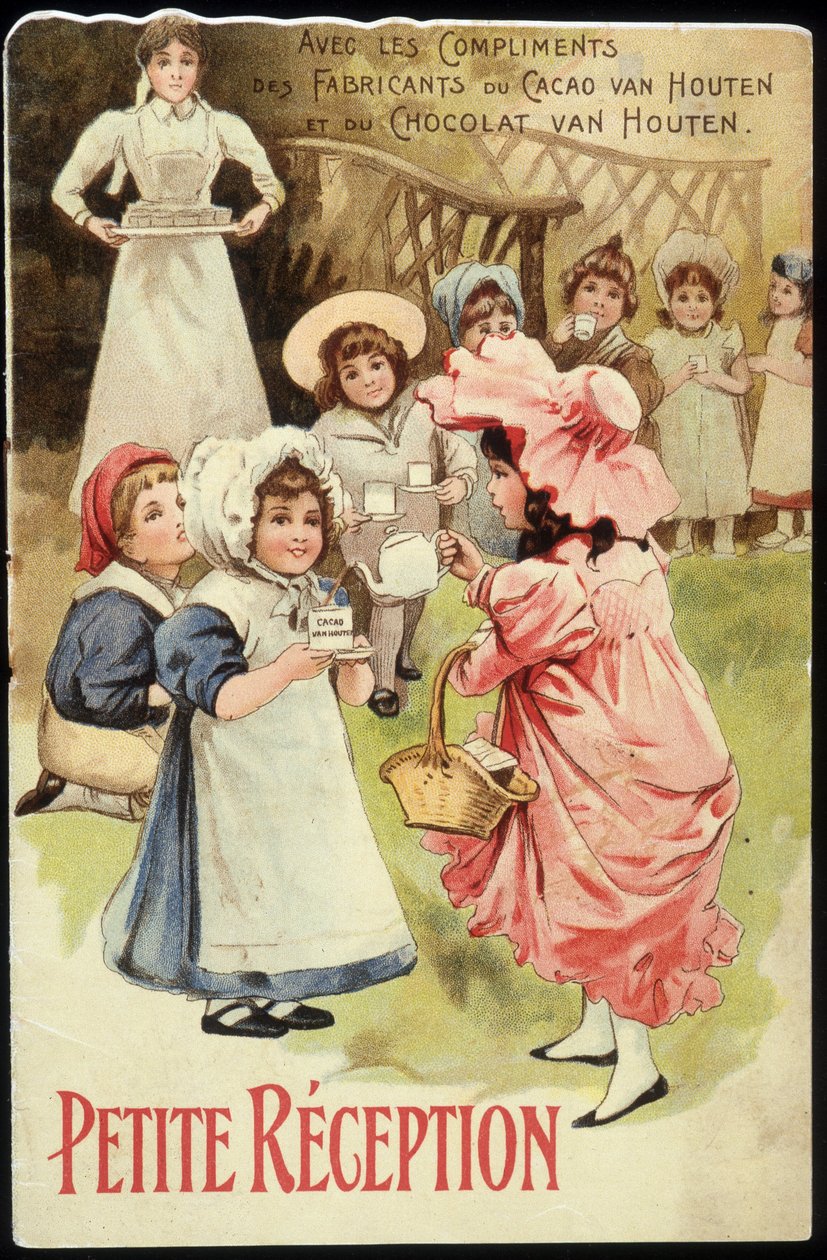 Goût des enfants - chromo. Van Houten, fin du 19ème siècle - Unknown artist