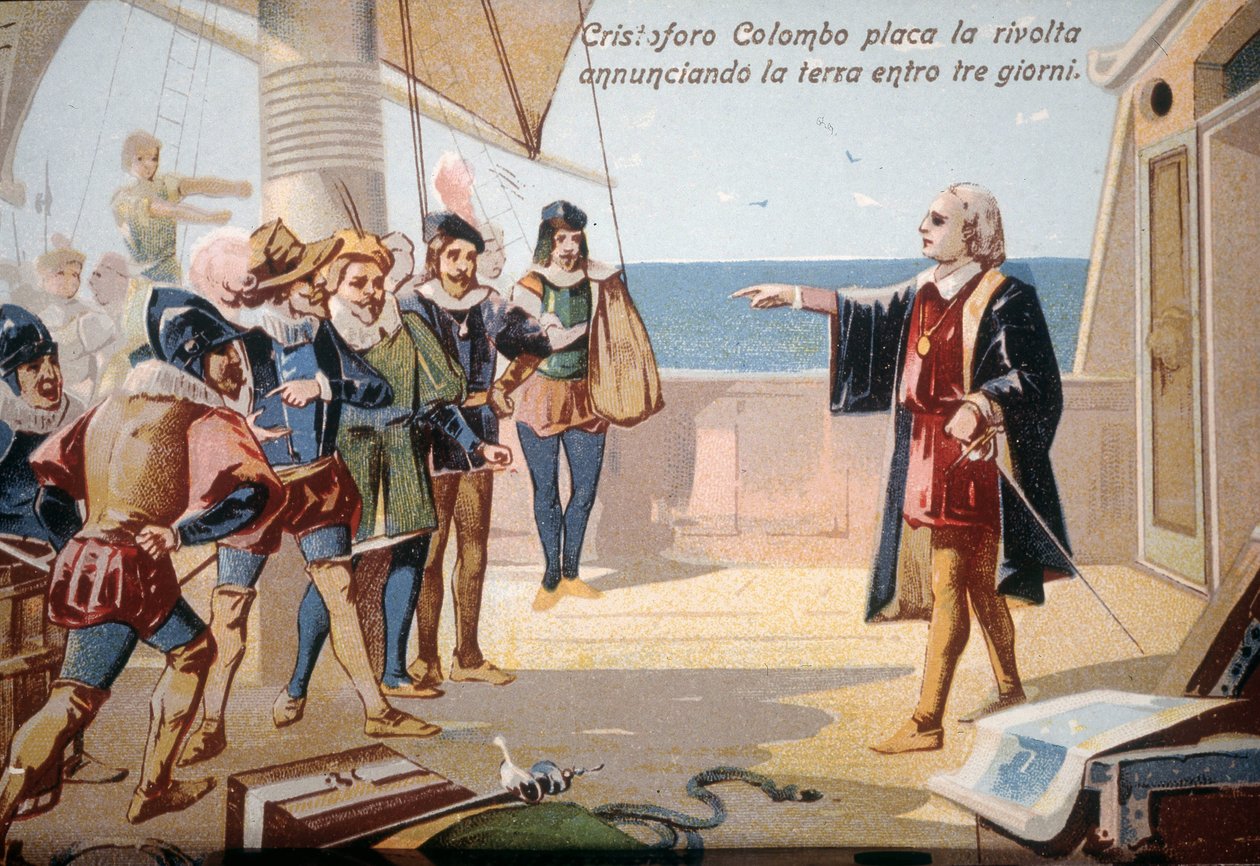 Christophe Colomb arrête la révolte de l