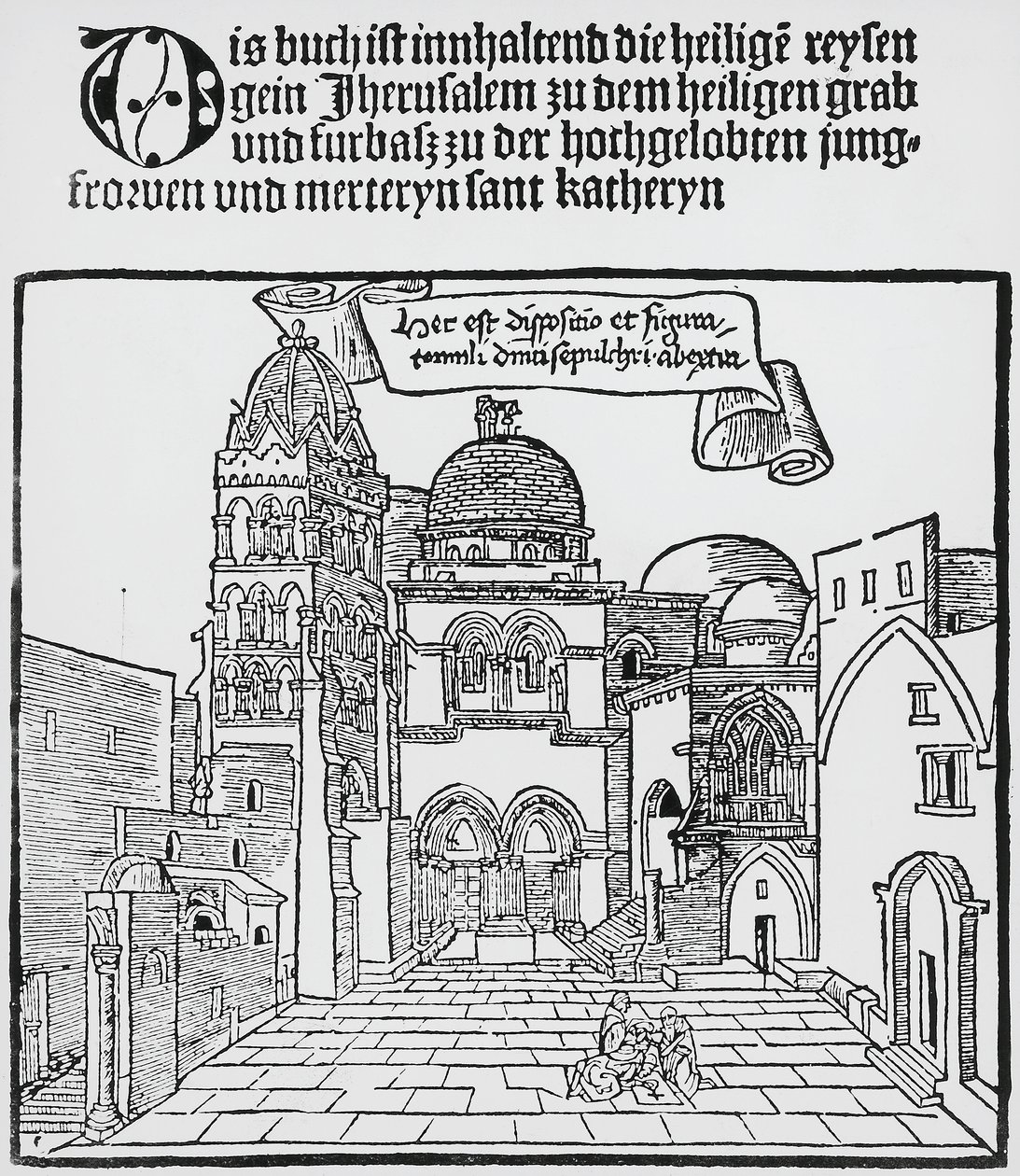 Église du Saint-Sépulcre à Jérusalem - Unknown artist