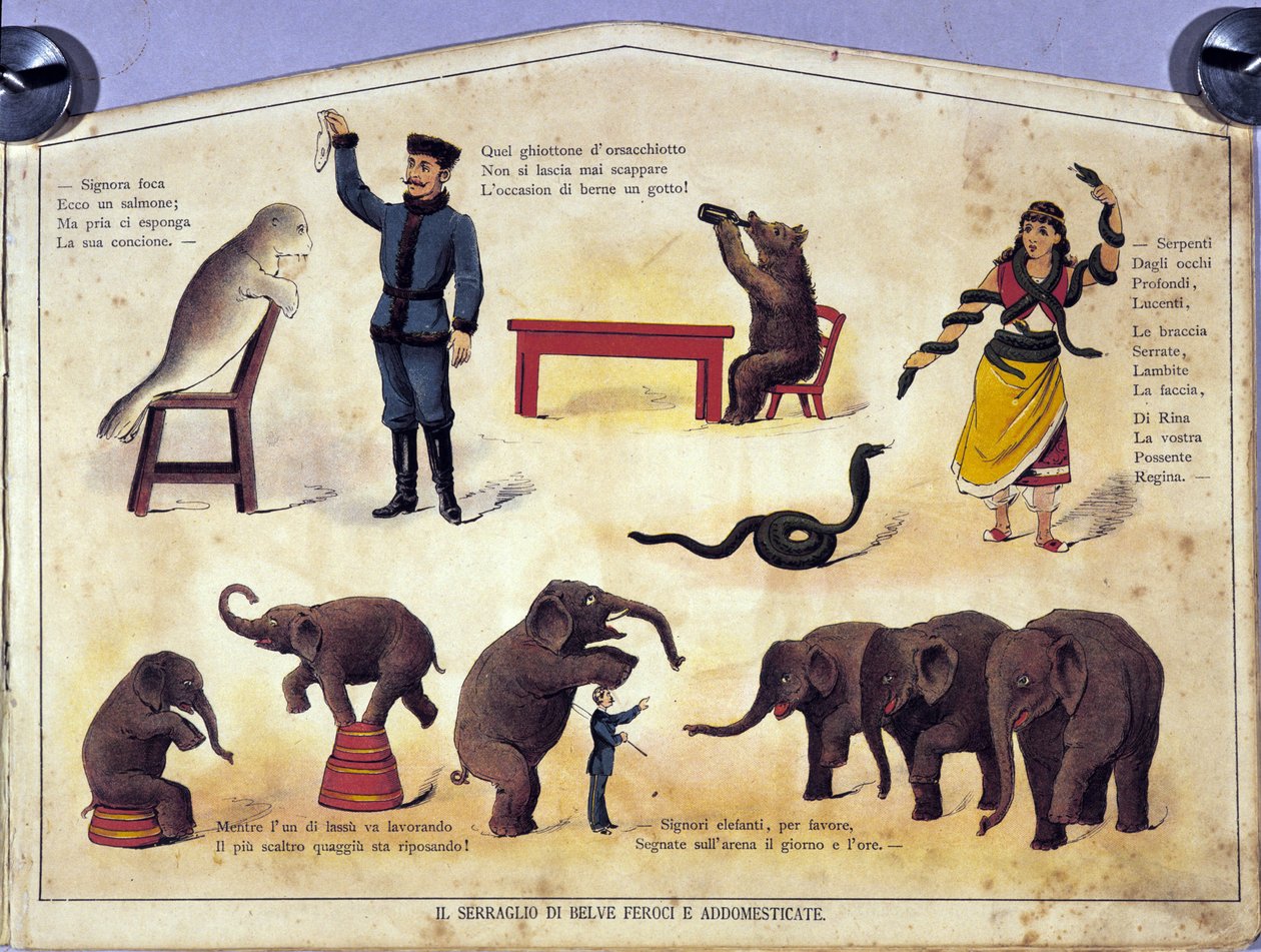 Figurine Nouveau Cirque Lucotte - Grand éléphant En équilibre - Plomb Peint