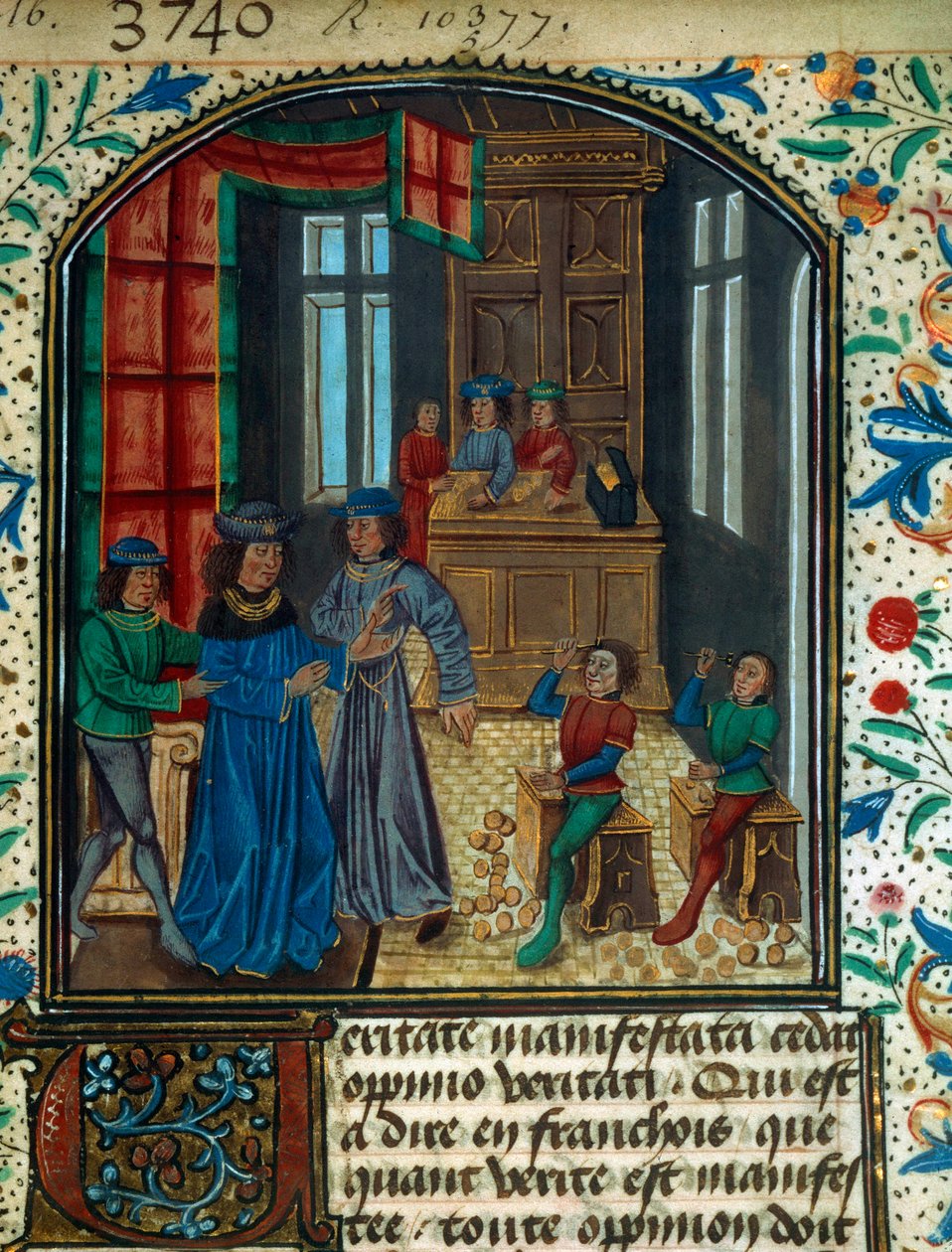 Frappe de monnaie au Moyen Âge - Unknown artist