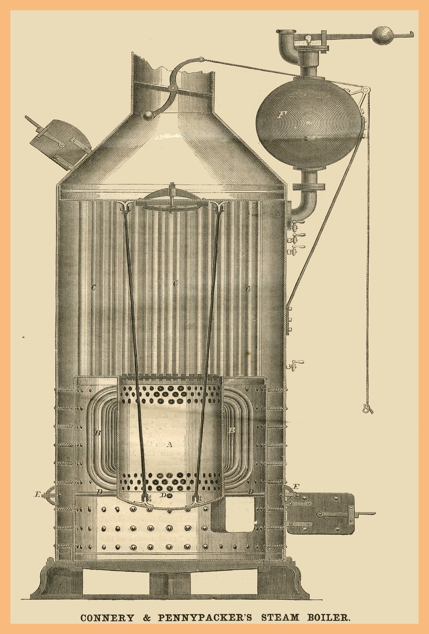 Connery - Chaudière à vapeur Packer - Unknown Artist