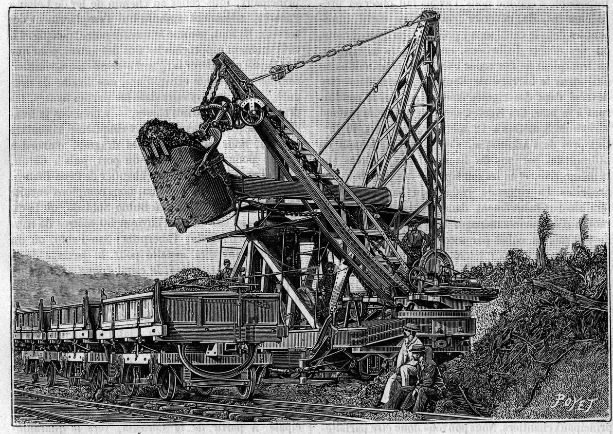 Construction du canal de Panama - percement de l