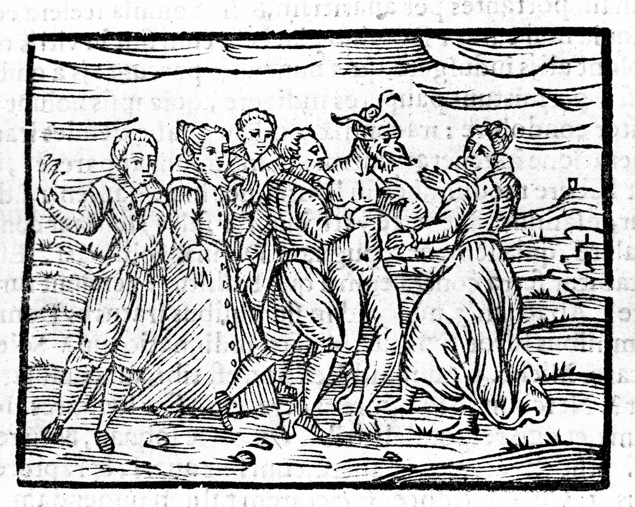 Danse avec le Diable par Francesco Guaccio "Compendium Maleficarum" Milan 1608 - Unknown artist