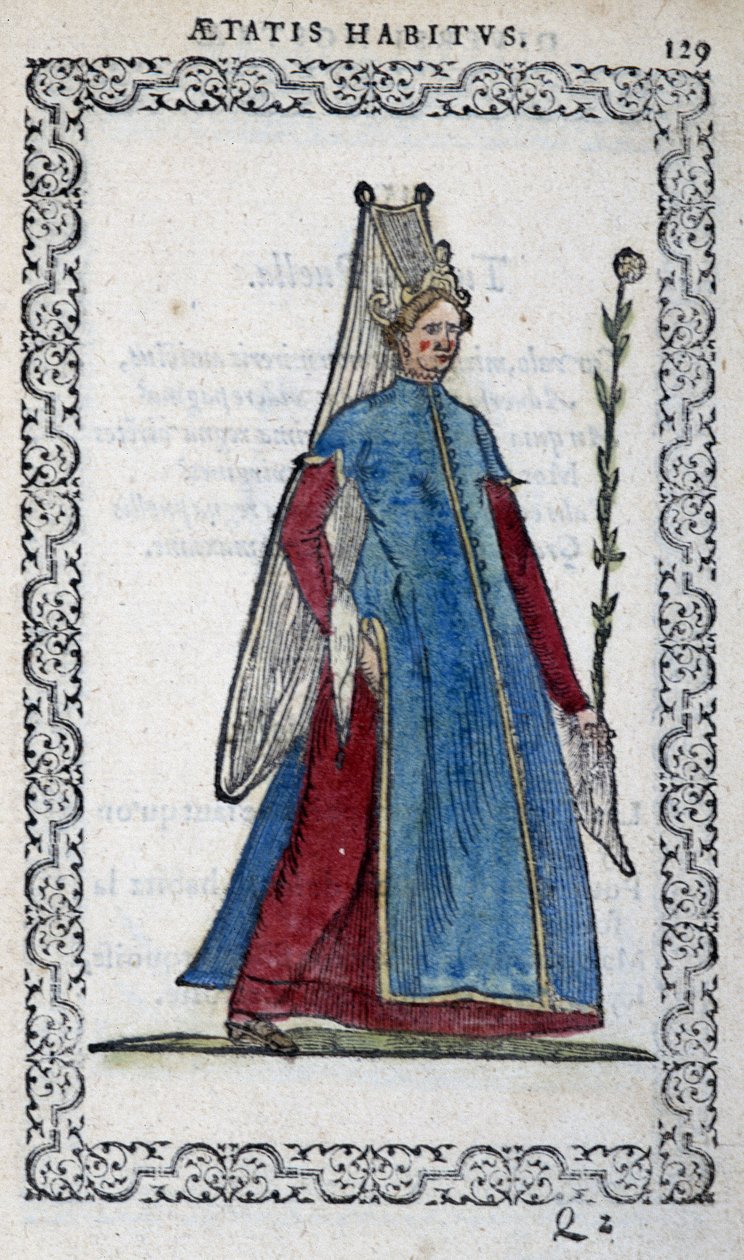 Demoiselle de Turk - dans « Habits et effigies » par Jean Sulperius - Unknown artist