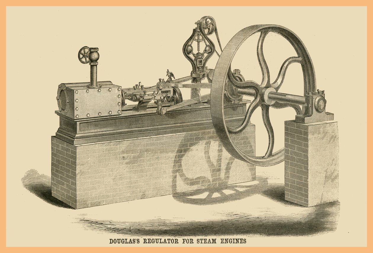 Régulateur de Douglasss pour machines à vapeur - Unknown Artist