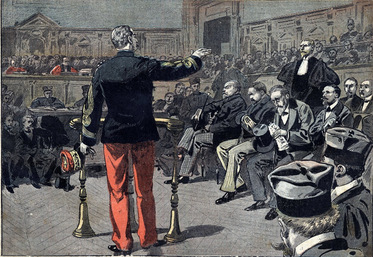 Affaire Dreyfus - Procès d