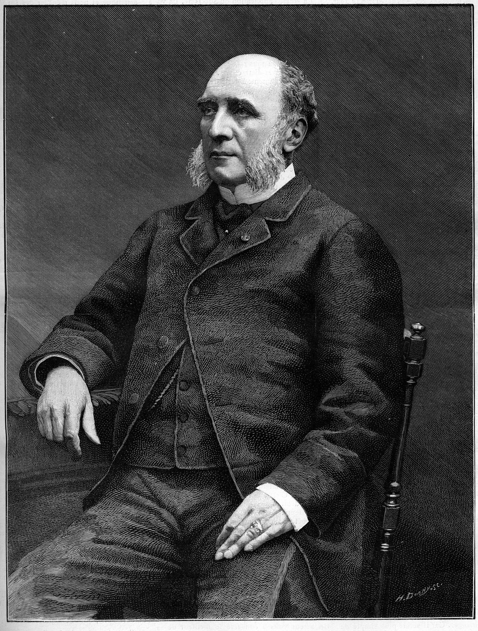 Duc Louis Charles Decazes (1819-1886), homme politique français, ministre des Affaires étrangères de 1873 à 1877 - Unknown artist
