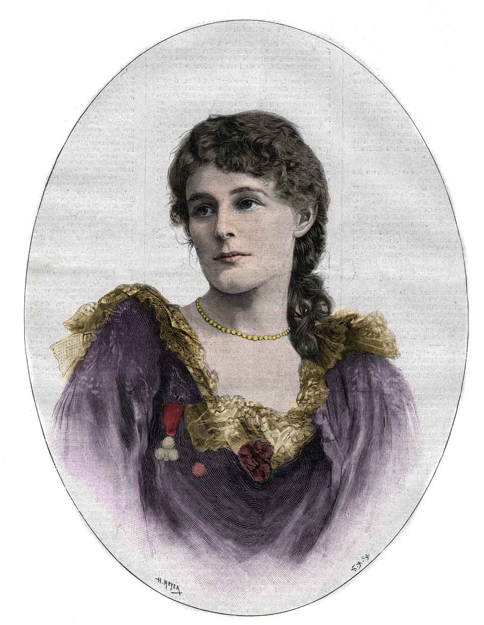 Edith Maud Gonne (1866-1953), révolutionnaire irlandaise - Unknown artist