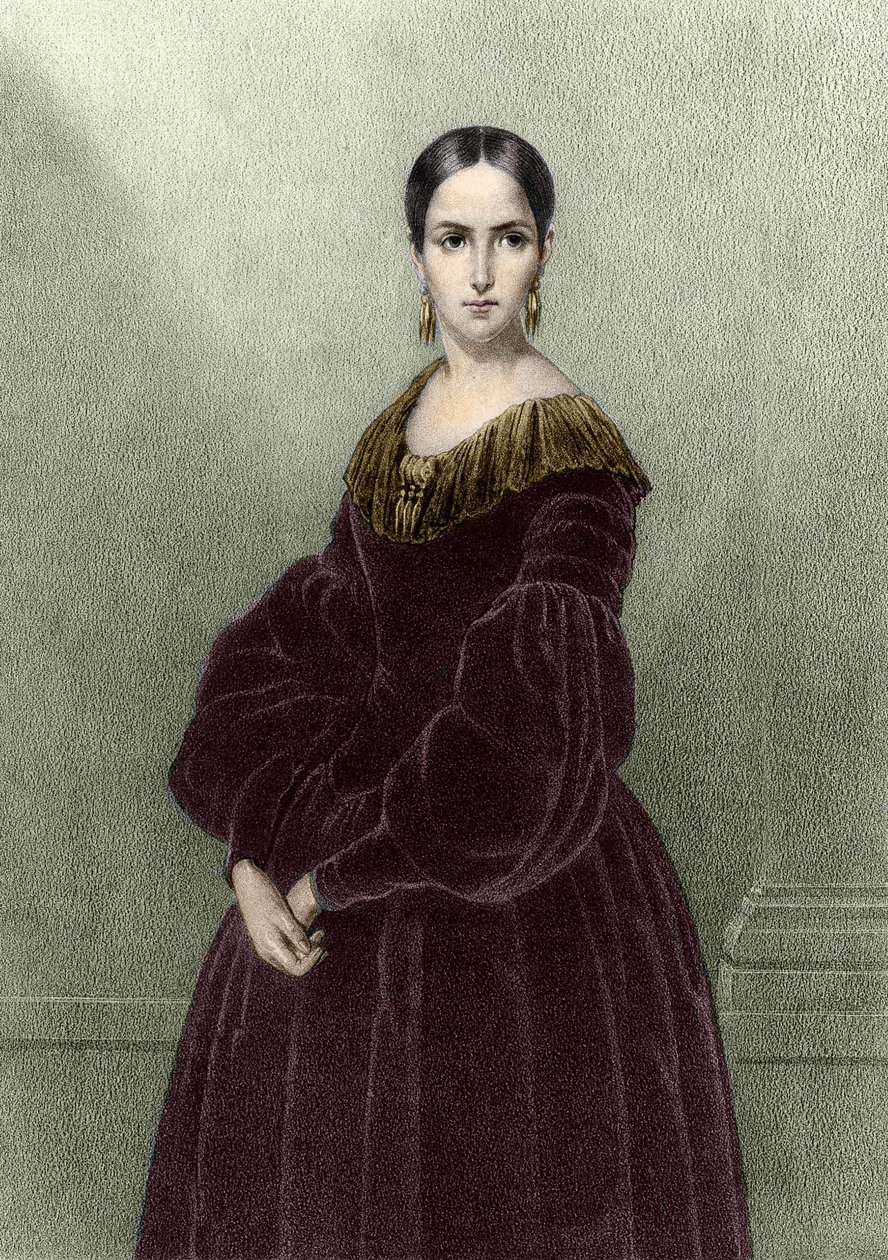 Élisabeth Rachel Félix, connue sous le nom de Mademoiselle Rachel (1821-1858), tragédienne française. - Unknown artist