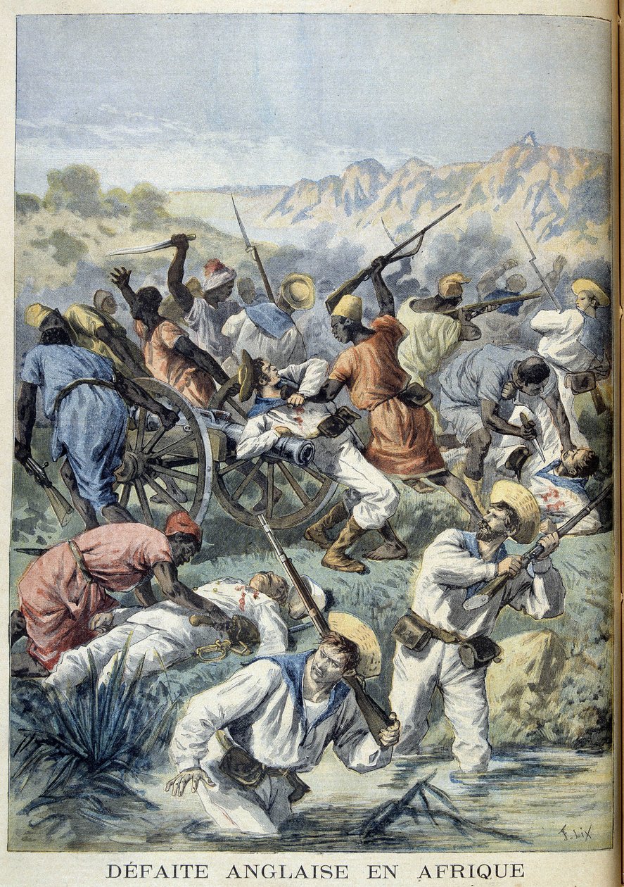 Défaite anglaise en Afrique - Unknown artist